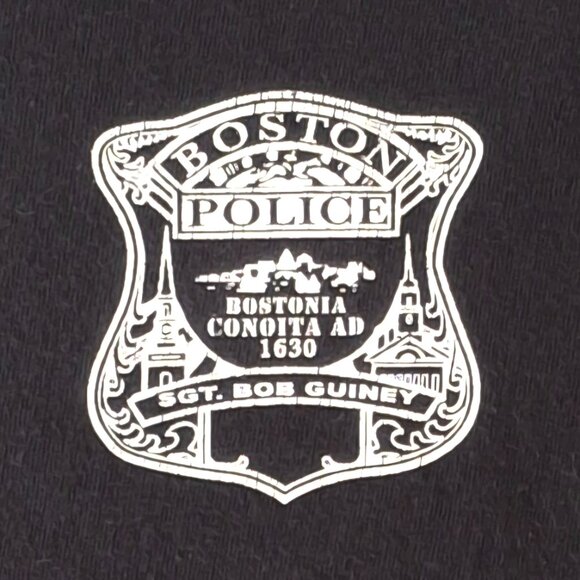 T Shirt Motorcycle Ride Annual Memorial Boston Police Sgt Bobby Guiney Size XL - Picture 2 of 9